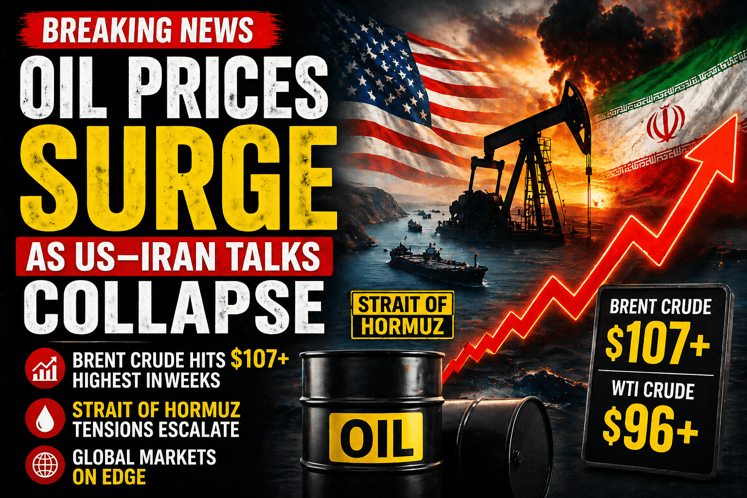 oil prices surge
